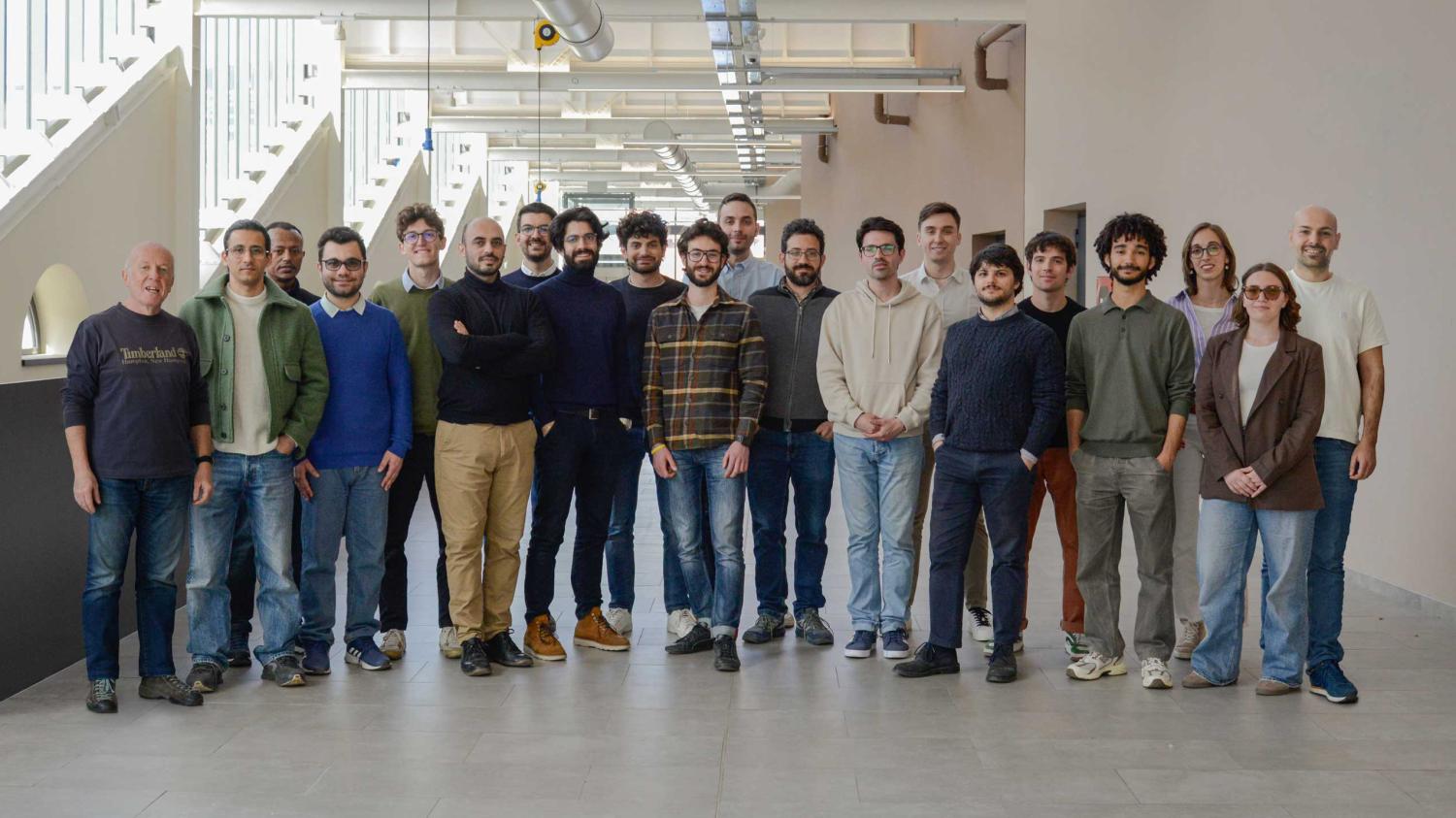 Group photo of the researchers from the STEPS research group at Politecnico di Torino.